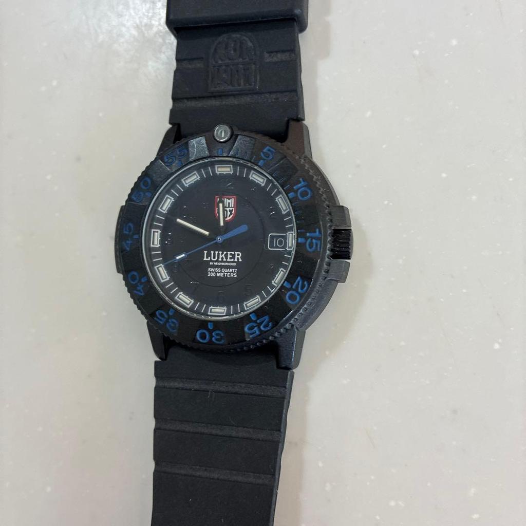 Used Rare limited to 200 Luminox LUKER BY NEIGHBORHOOD collaboration