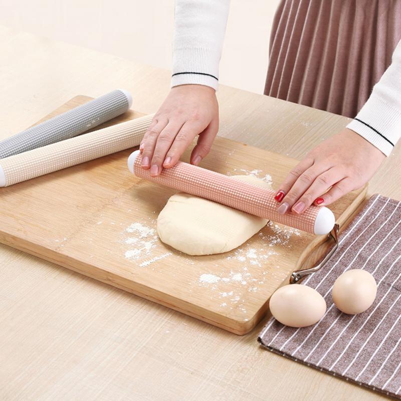 Multifunctional Bake Non-stick Dumpling Wrapper Rolling Pin Noodle Dough Roller