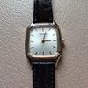 [USED] Seiko Ladies' Watch, Black Leather