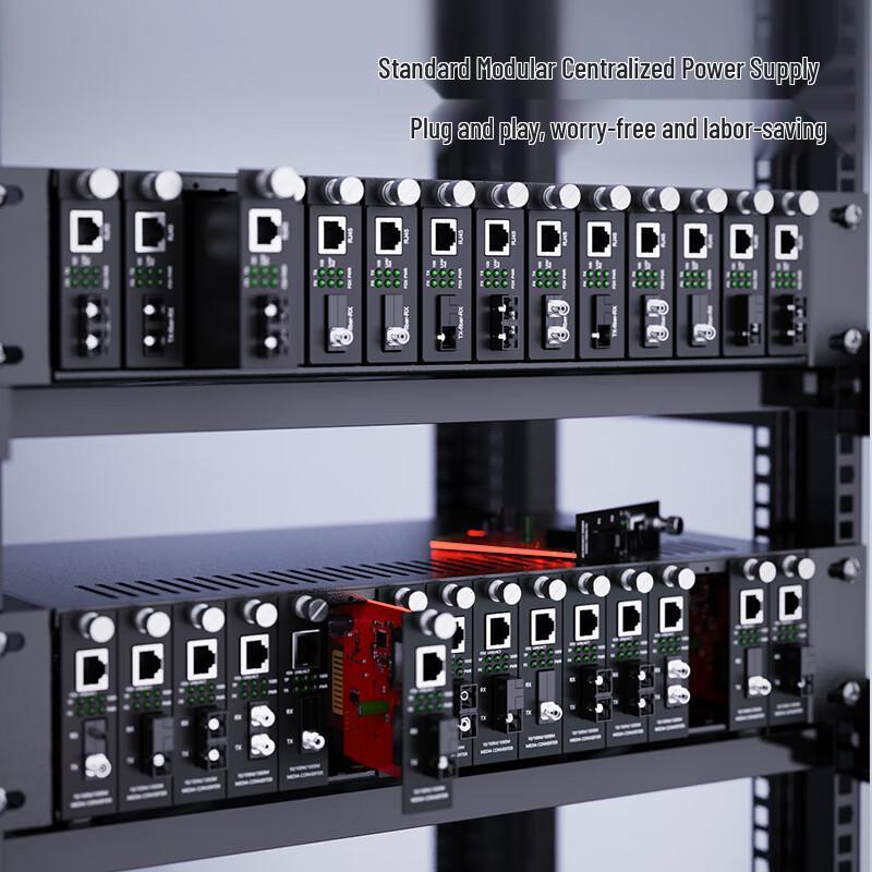 ITCOM Telecom-Grade Fiber Optic Media Converters & Chassis