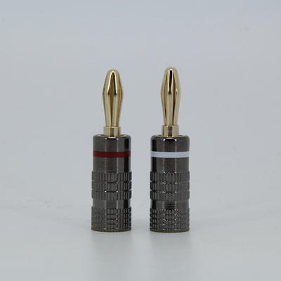 1 пара/ 2 пары 4 мм Банановый Jack Штекер адаптер Прямой Предусилитель Позолоченный Разъем без пайки Аудио Динамик