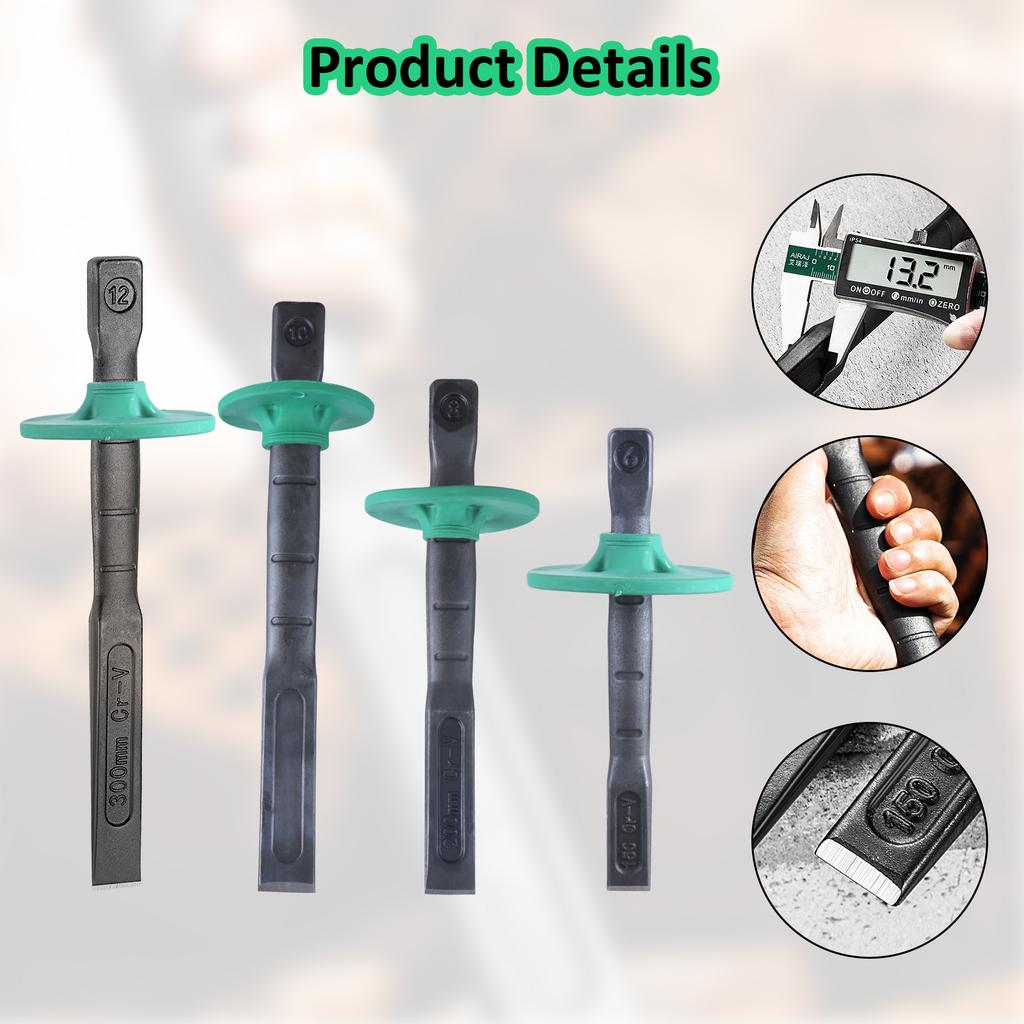 Долота, инструмент для бетона, долота, головка, цемент, камнерезы, долота из хром-ванадиевой стали, каменные долота, плоская лопата, обработка древесины