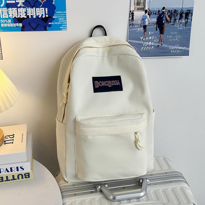 Schoolbagins Новая школьная сумка Японский рюкзак большой вместимости для старшеклассников Женский рюкзак для учеников младших классов Простой универсальный рюкзак
