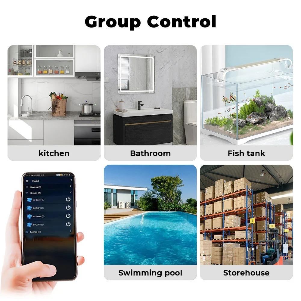 Tuya ZigBee WiFi Smart Water Sensor Water Flood Sensor Smart Life APP Удаленный мониторинг Сигнализация затопления Работает со шлюзом ZigBee