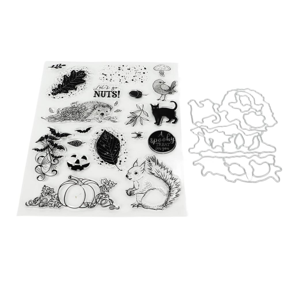 Прозрачный штамп Животные Растения Тема Безопасный для кожи Многоразовый простой прозрачный штамп с