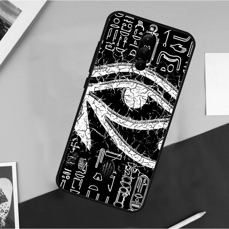 Священный Глаз Гора Египет Фреска Чехол Для ZTE Nubia Red Magic 10 Air 5G 6R 6 7 6S 7S Pro 8S 9S 10S 8 9 10 11 Pro Plus Обложка