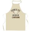 Planetee Tablier Personne ne cuisine aussi bien que CAROLINE | Cadeau original Prénom pour Cuisinière | Vêtement Blouse protection