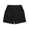 Li-Ning Plain Mid-Rise Breathable Versatile Straight-Leg Sports Shorts Men Shorts Black AKSV511-3