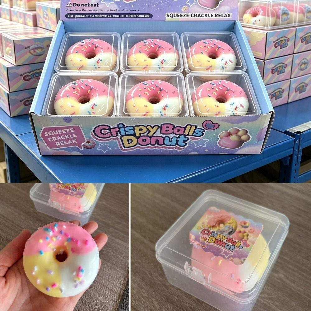 Satisfying Sound Crunch Squishy Toy Cat Paw Crispy Feel Squishy Wax Cracking Squeeze Student Prize