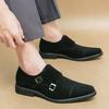 Boots Men Business Loafers Casual and Comfortable Brand Men Shoes Italian Gentleman's Social Shoes Black Brown Size 38-46