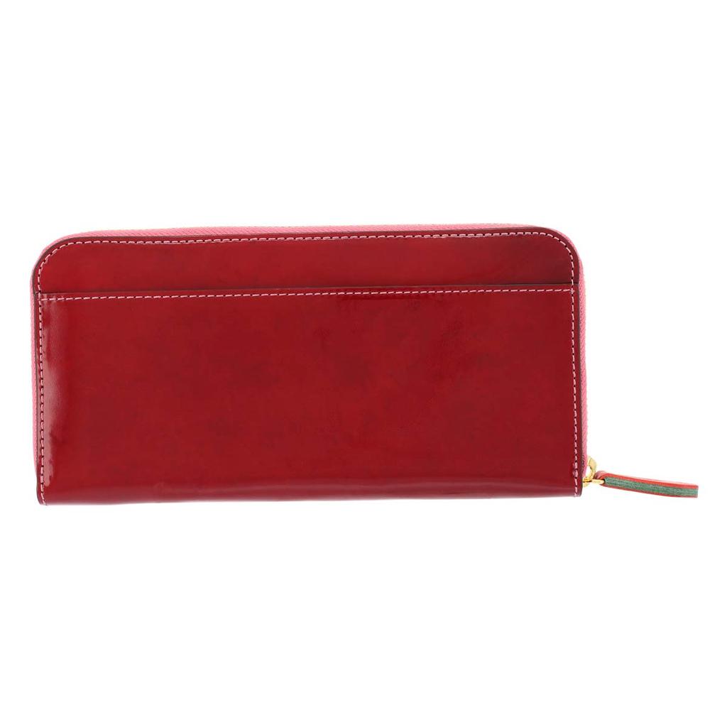 Long Wallet with Coin Purse Round Zipper Type Genuine Leather Grosso Navy [Dakota] Women's DA-36463-60