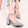 Fashion Women's Summer Shoes  Pointed Suspender Women's Pointed High Heels Dress Shoes High Heels Boat Women's Wedding Shoes