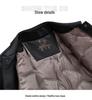 Мужская зимняя куртка большого размера средней длины в стиле business casual со съемной подкладкой - Коллекция Зима 2026