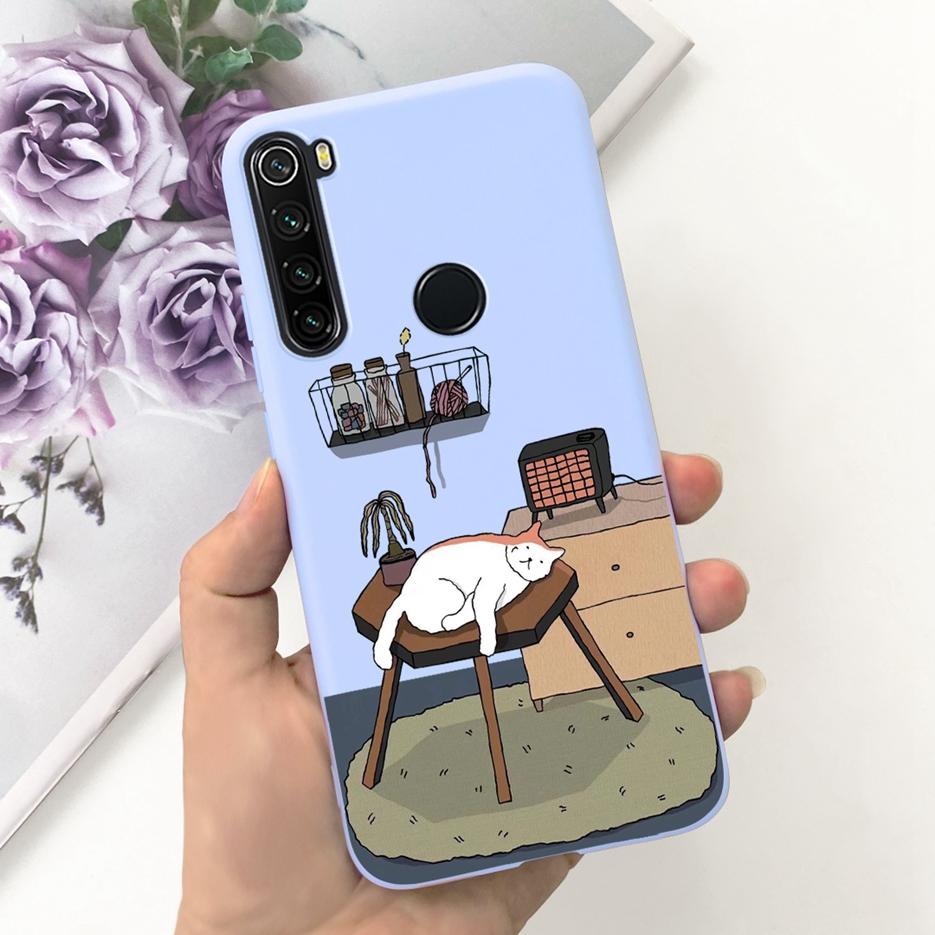 Чехол для Xiaomi Redmi Note 8 Redmi Note 8T Милые Астронавты Мультяшная Обложка Мягкий ТПУ Чехол для Телефона Для Redmi Note 8 Pro Note8 T Корпус