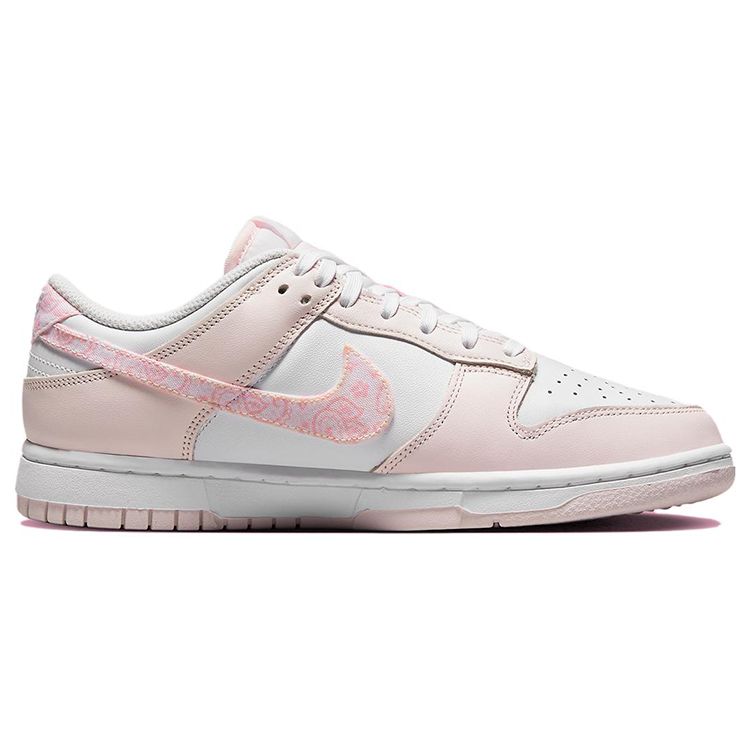 Nike Dunk Low Pink Paisley Women Sneakers White Medium-Soft-Pink Pearl-Pink FD1449-100
