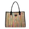Commuter Fashion Большая вместительная сумка-тоут для мам, женская сумка, новая универсальная контрастная цветная сумка через плечо