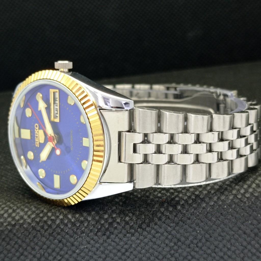 ВОССТАНОВЛЕННЫЕ ВИНТАЖНЫЕ МУЖСКИЕ ЧАСЫ SEIKO 5 PRESIDENT AUTOMATIC ИЗ ЯПОНИИ 575a-a304819-2