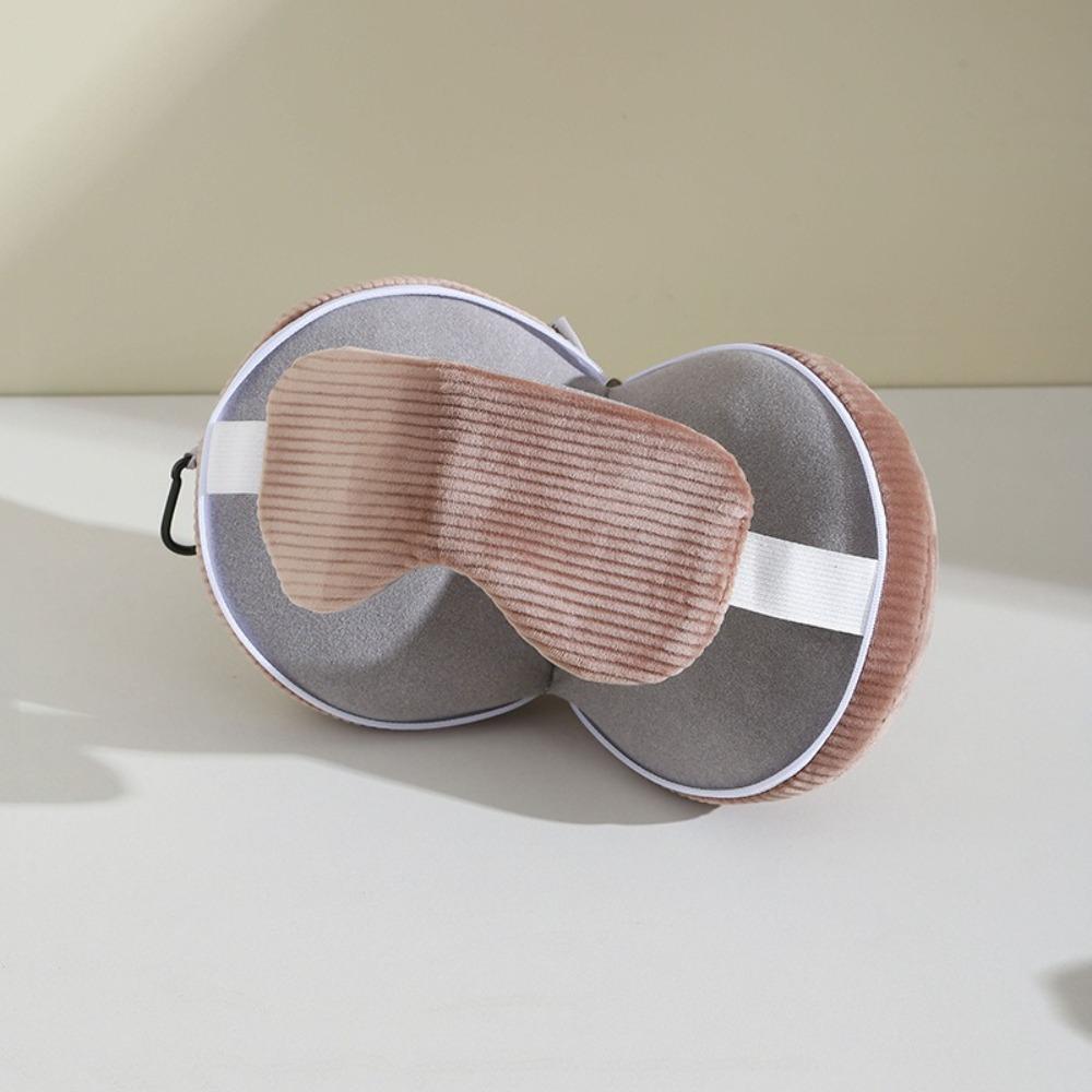 Складная маска для глаз 2 в 1, подушка, мягкая U-образная подушка, портативный подголовник для шеи, подарок