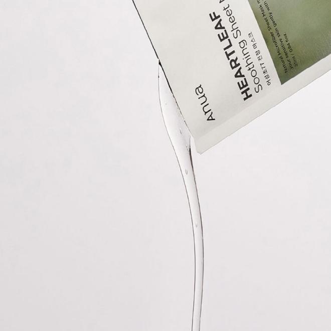 (корейская косметика) Anua Eoseongcho 77 Успокаивающая тканевая маска (10 шт.)