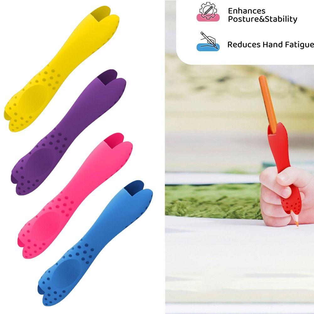 Помощь Держатели для карандашей для письма Нескользящие инструменты для помощи при письме Письмо