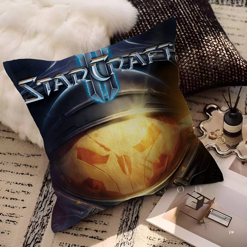 Игровые Подушки S-Starcraft 2 Персонализированные Изображение Текст Домашний Декор Подарки для Дома 45x45 см