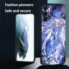 Кантарелла игра про красоту узор с девочкой Чехол для телефона для Samsung Galaxy S25 S24 S23 S22 S21 S20 Plus Ultra Note20 Мягкий Черный