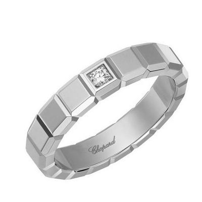 Кольца для пары Xiao Family из серебра 925 пробы с бриллиантами в виде кубиков льда