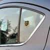 AUK2  3D Metal Car Badge Body Trunk Sticker Emblem Decoration Center Cover For Nissan Nismo GTR Qashqai j10 Rogue Juke X-Trail Tiida