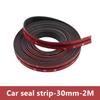 SEAMETAL Car Windshield Roof Seal Strip Rubber Auto Front Rear Window Edge Sealing Strips Waterproof Dustproof Protector Strips