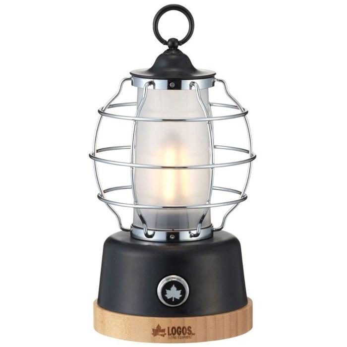 Logos Bamboo Cabin Lantern 74175020 (Black, 12.5x13.5x23cm)