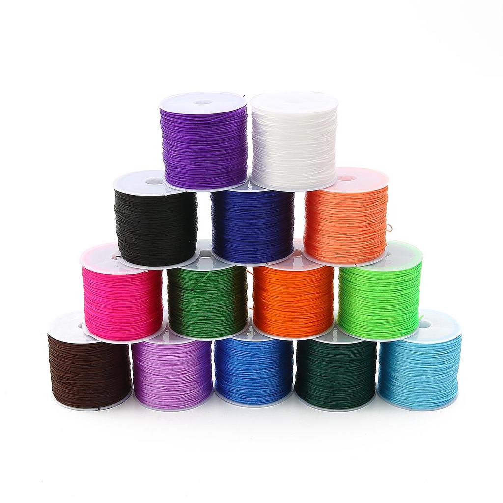0.7mm Elastic Crystal Thread for Beading Buddha Beads & DIY Bracelets