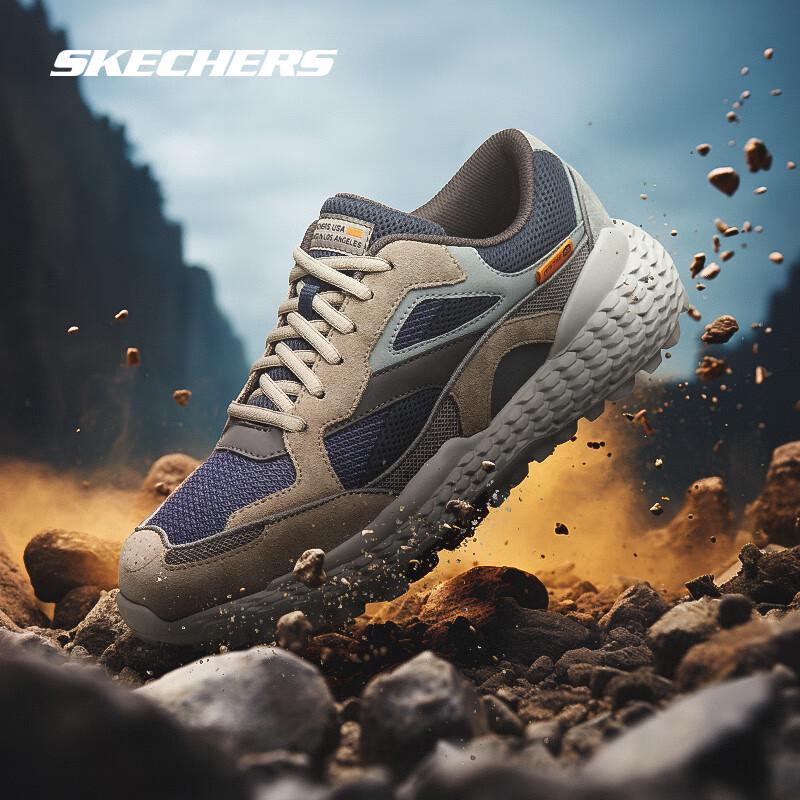 Skechers Мужские повседневные кроссовки на массивной подошве серии Monster