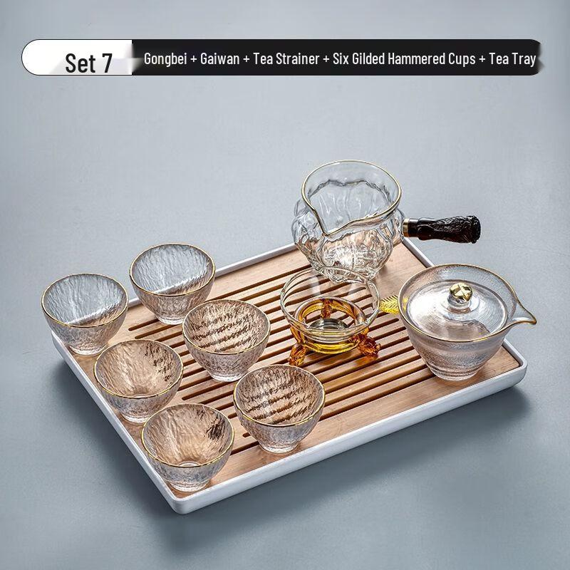 Nordic Heat-Resistant Glass Kung Fu Tea Set