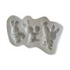 1pc Diy Easter Cookie Biscuit Mold Cartoon Bunny Egg Cookie Cutters 3d Rabbit Baking Fondant Mold Stamp Cake Decorating Tools