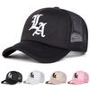 Unisex Letter Embroidery Baseball Net Caps Spring and Summer Outdoor Adjustable Casual Hats Sunscreen Hat