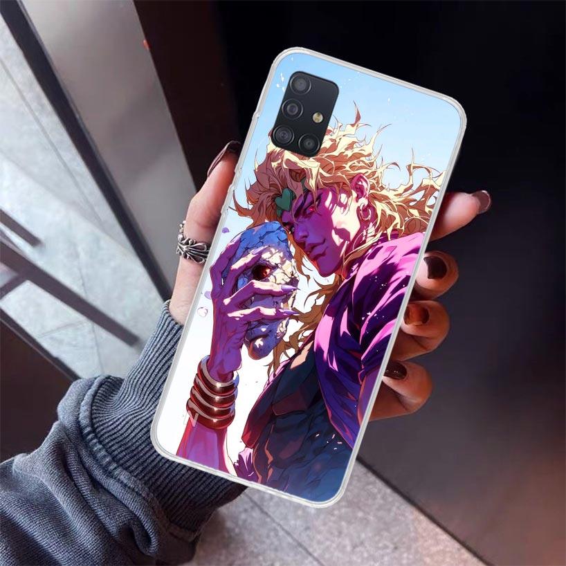 JoJo Adventure Dio Diego Brando Phone Case For Samsung Galaxy A52 A51 A50S A32 A22 A12 A02S A72 A71 A31 A70 A30S Note 20 Ultra 1