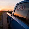 n 250 Years Decals - 10.2X6.1 in 250 Years Anniversary Waterproof Sticker for Trucks Car Trailer SUV Van or Any Smooth Surface, Removable - Bumper