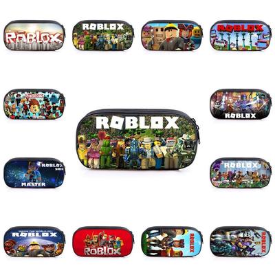 Игровой пенал Roblox Чехол Ручная сумка для ручек Сумка для хранения Студенческая Вместительная Большая