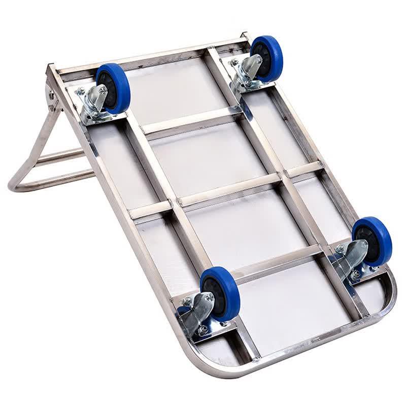 Patang 304 Stainless Steel Folding Flatbed Cart