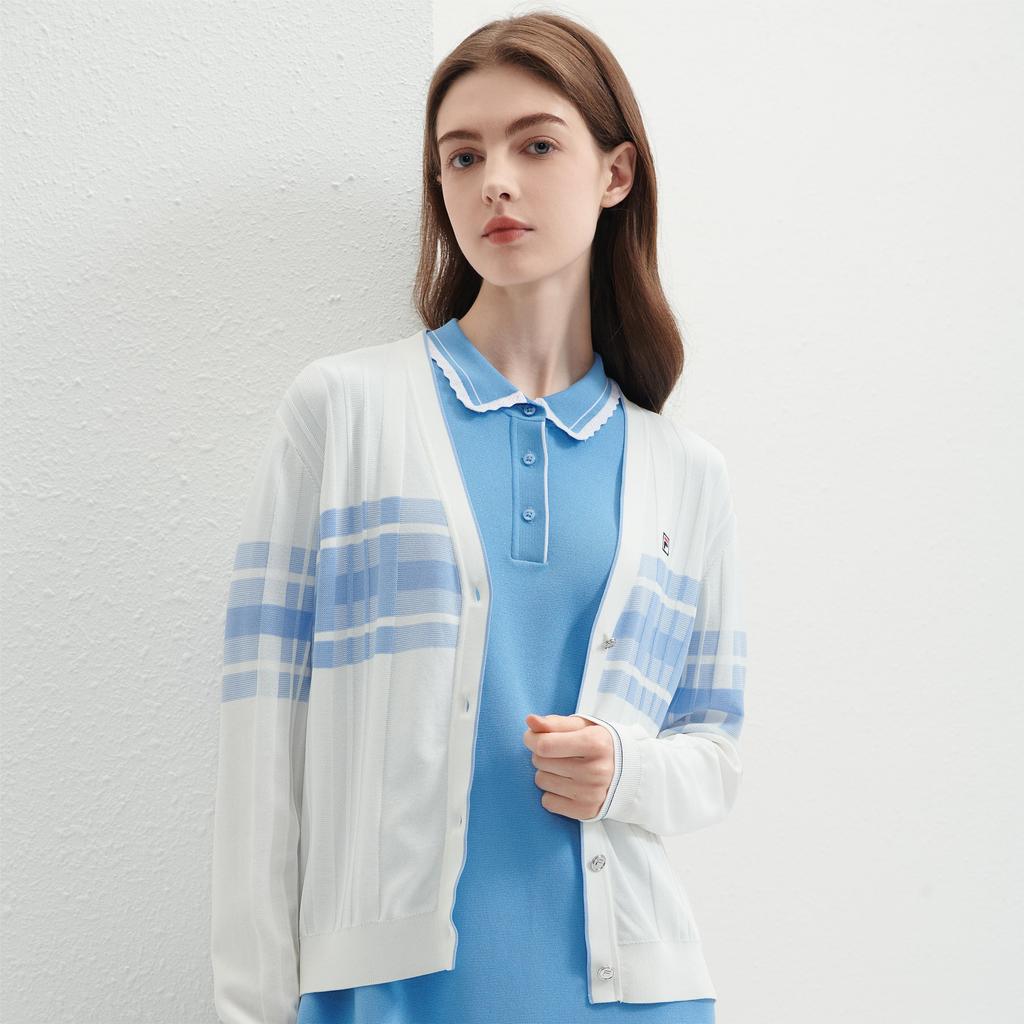 Новый женский трикотаж FILA Стандартный белый F11W421412FWT