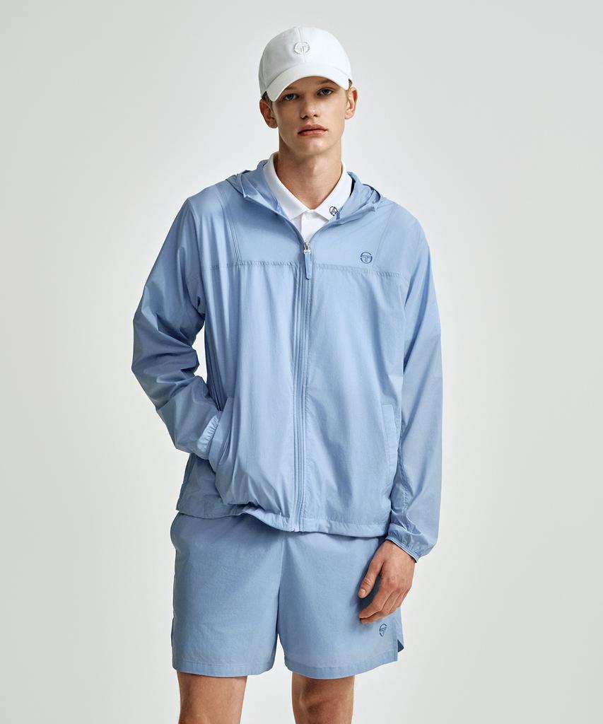 Мужская легкая тканая куртка Sergio Tacchini M Comfortcool (L.Индиго)