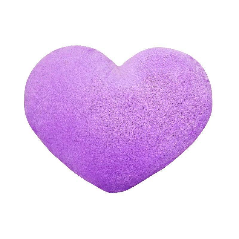 Pp Cotton Filled Heart-shaped Plush Toy For All Ages
