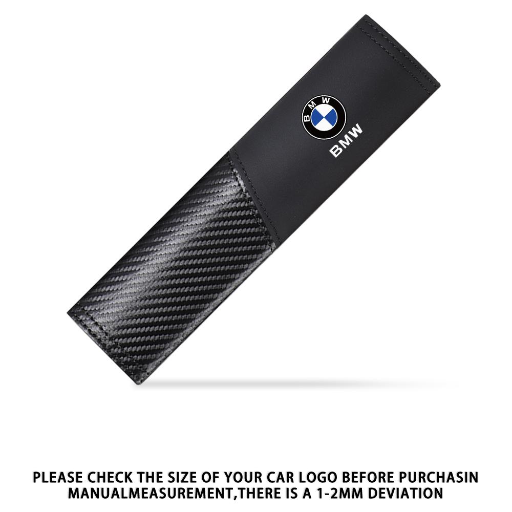 2 шт. Чехлы на ремень безопасности из углеродного волокна, автомобильная накладка на плечо, ремень безопасности для BMW E46 E90 E60 F30 E87 E36 F20 E92 Serie 1, автомобильные аксессуары