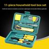 Полный набор инструментов Профессиональный ящик для ручных инструментов Ящик для инструментов для бытовых работ Ремонт Техническое обслуживание Металлические столярные инструменты