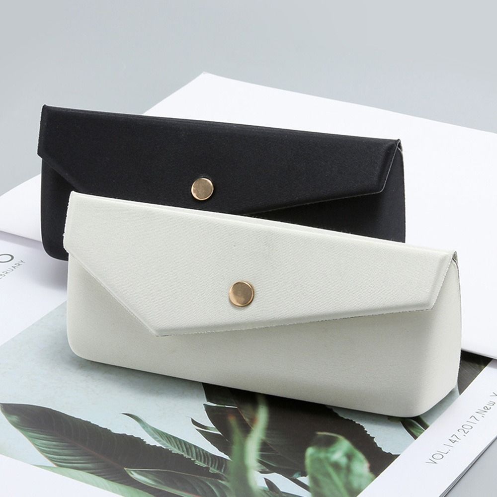 Треугольный складной футляр для очков Портативный защитный чехол для очков Сумка для очков Солнцезащитных очков Мужчины Женщины