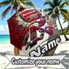 Custom Name Personalized Arsenal F.C Print Umbrella, Auto Open Close, 8‑Rib Sturdy Frame, Commute Camping Hiking Use, Birthday Gift
