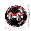 Футбольный мяч для зала SC Freiburg Цветной Машинная строчка ПВХ Размер 5 Готов к командным тренировкам и соревнованиям Прочный Высокий отскок Крутой Спортивный подарок