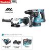 Makita DLX2161X 18В Беспроводная Угловая шлифмашина и Перфоратор Комбинированный набор Вилка CN (адаптер в комплекте)