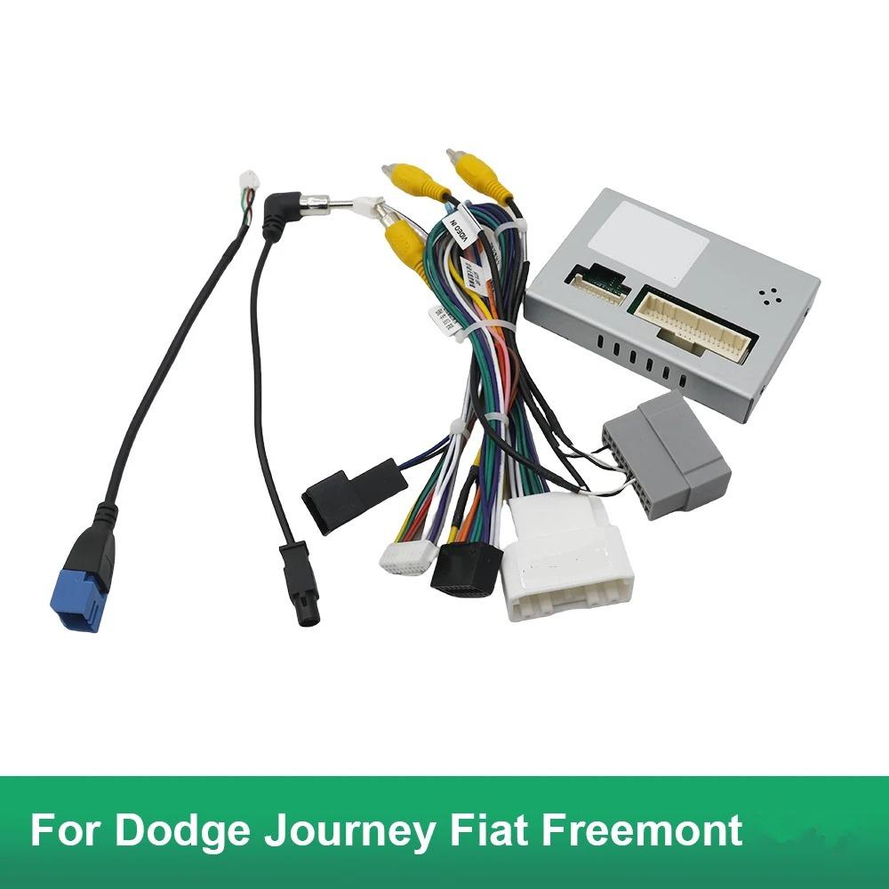 16-контактный адаптер жгута проводов для автомобильной стереосистемы для Dodge Journey Fiat Freemont Android Po