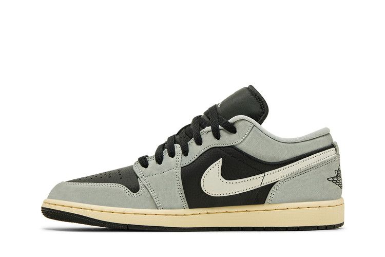 Jordan 1 Низкий Свет Дымчато-Серый Офф Нуар